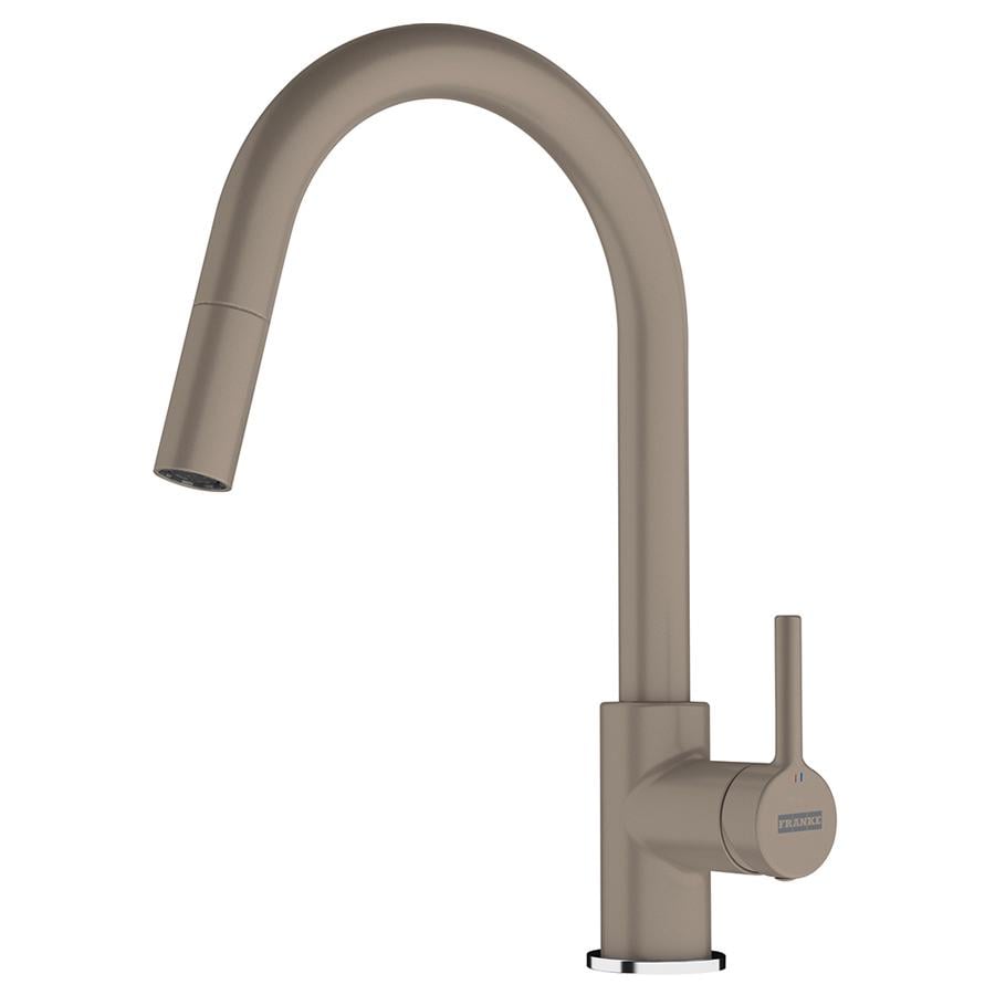 Смеситель кухонный Franke Lina с выносным шлангом Миндаль (115.0626.084)