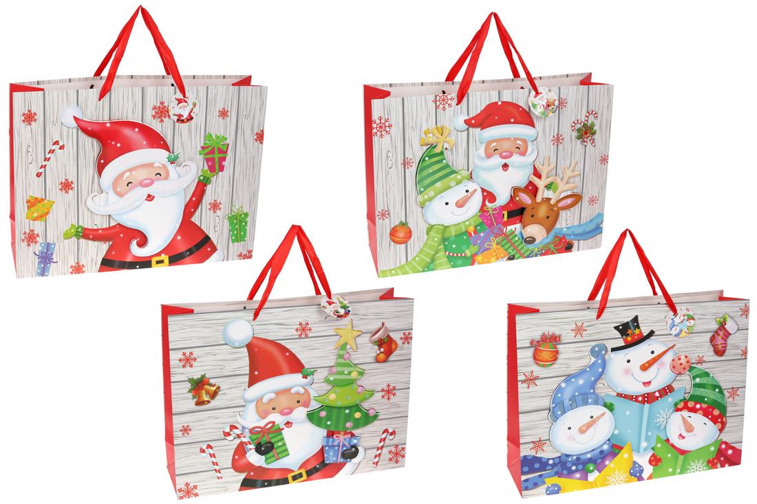 Пакет подарочный бумажный микс BonaDi 4 шт. (PK4-122)