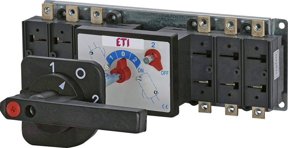 Перемикач навантаження ETI LA1/D COH I-0-II 3P 160A 500 V виносна рукоятка (4667021)