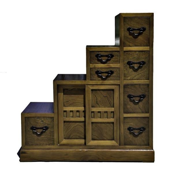 Комод тансу из дерева Жаре Палисандр (КТУ-000802)