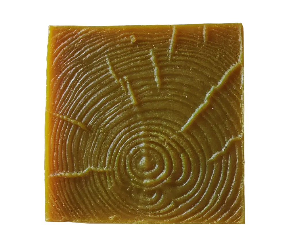 Матриця у розмірі плитки для відбитку зріз стовбура дерева 19х19 см (12781508)