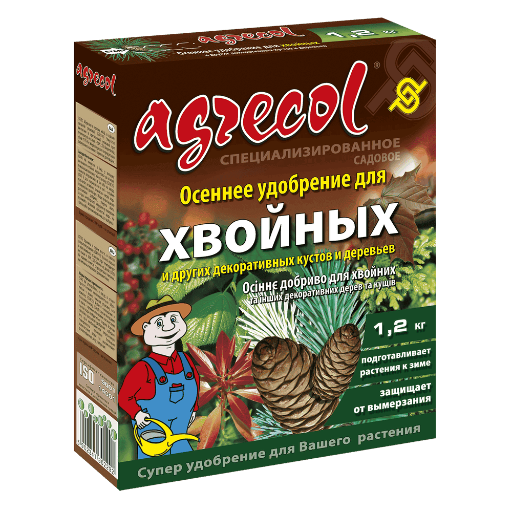 Добриво для хвої осіннє Agrecol 1,2 кг - фото 1