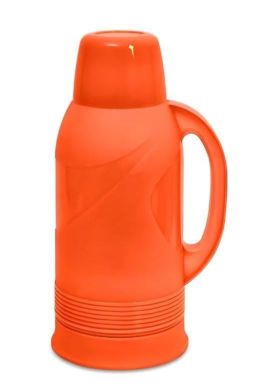 Термос Stenson зі скляною колбою 1 л Orange