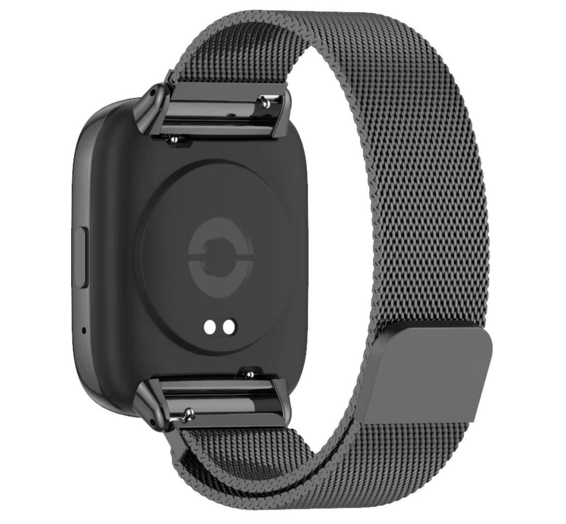 Ремешок сетчатый миланский Primolux для часов Xiaomi Redmi Watch 3 Active Black (2487367136)