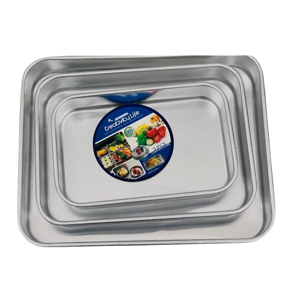 Формы для выпечки 3 25х16/30х22/35х28 см (R93635)