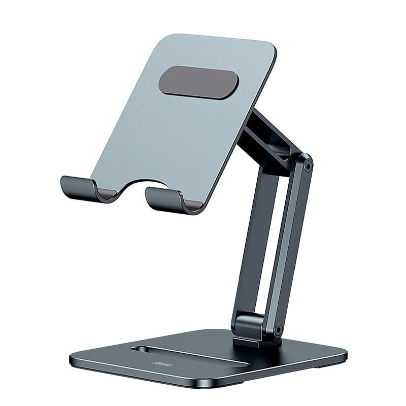 Підставка для планшета з регулюванням висоти BASEUS Desktop Biaxial Foldable Metal Stand Gray (LUSZ000113)