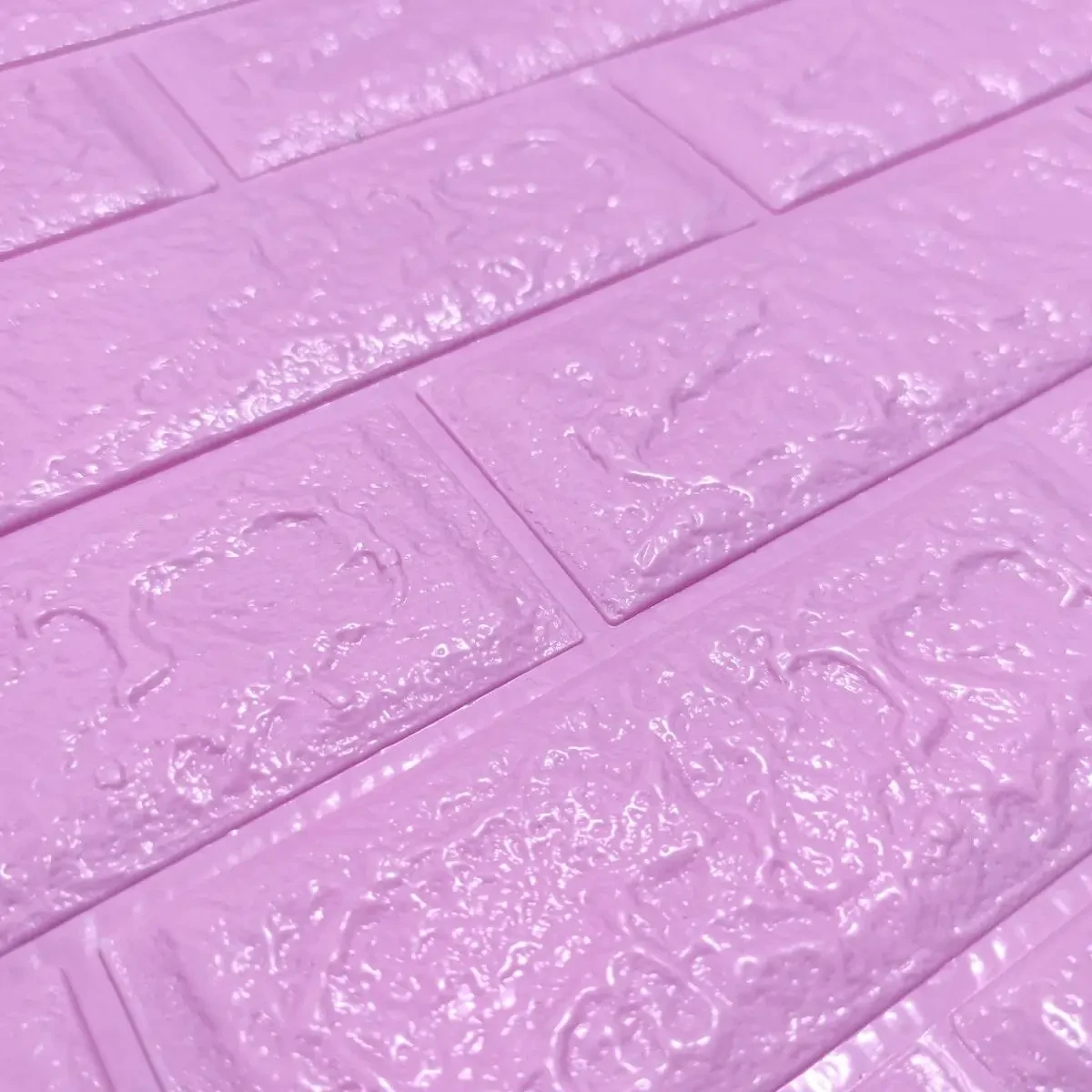 3D-панель декоративная самоклеящаяся под кирпич пурпурная 700x770x3 мм (BN3-023) - фото 3 3D-панель декоративная самоклеящаяся под кирпич пурпурная 700x770x3 мм (BN3-023) - фото 3