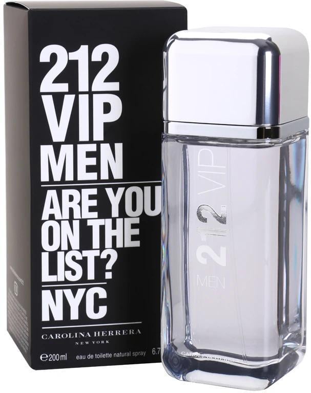 Туалетна вода чоловіча Carolina Herrera 212 VIP Men 200 мл (404693)