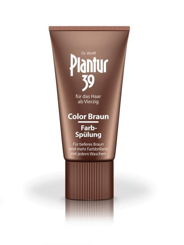 Ополаскиватель женский от выпадения волос Plantur 39 Color Brown тонирующий для темных волос 150 мл (70470)