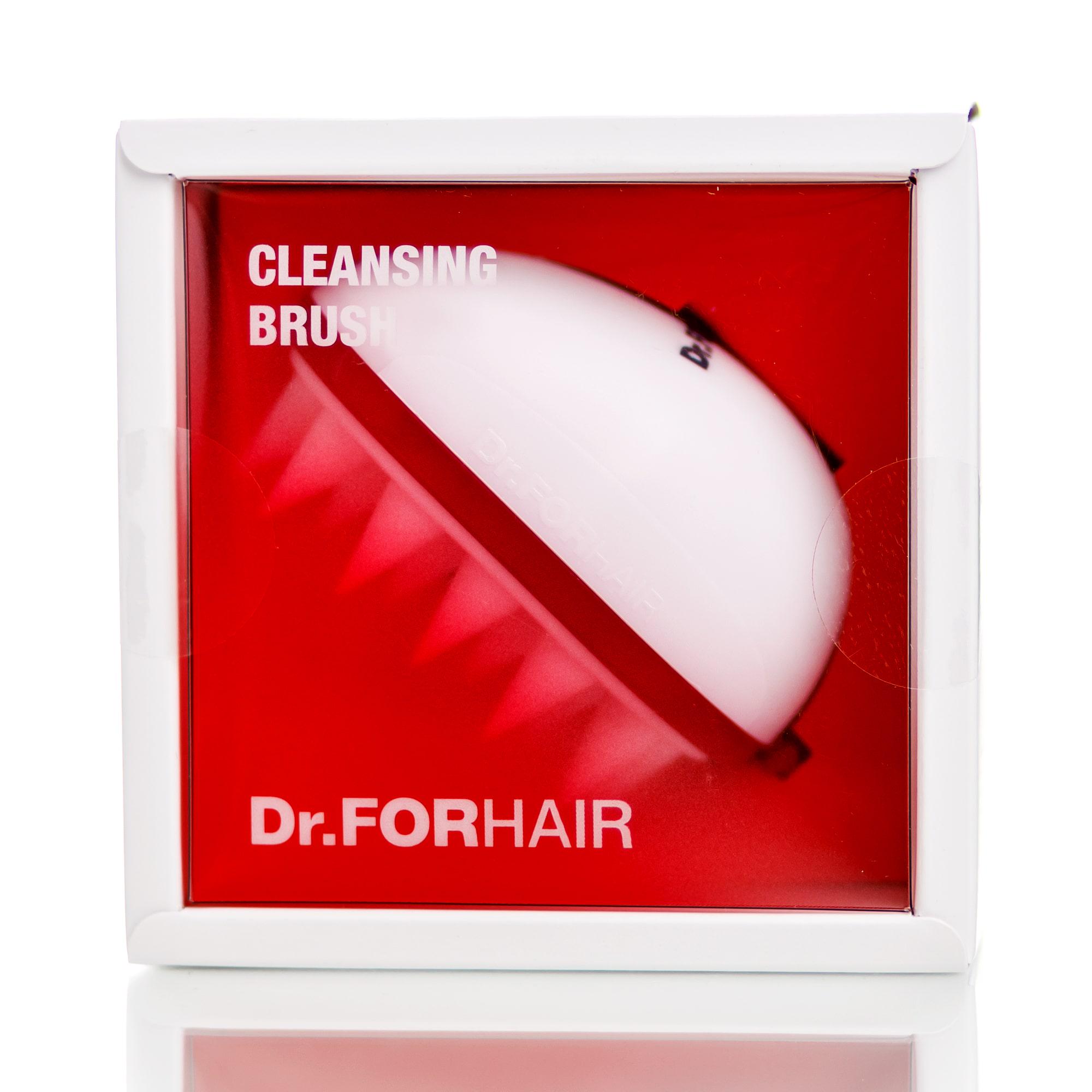 Щетка для мытья головы Dr.FORHAIR Cleansing Scalp Brush силиконовая массажная 1 шт.