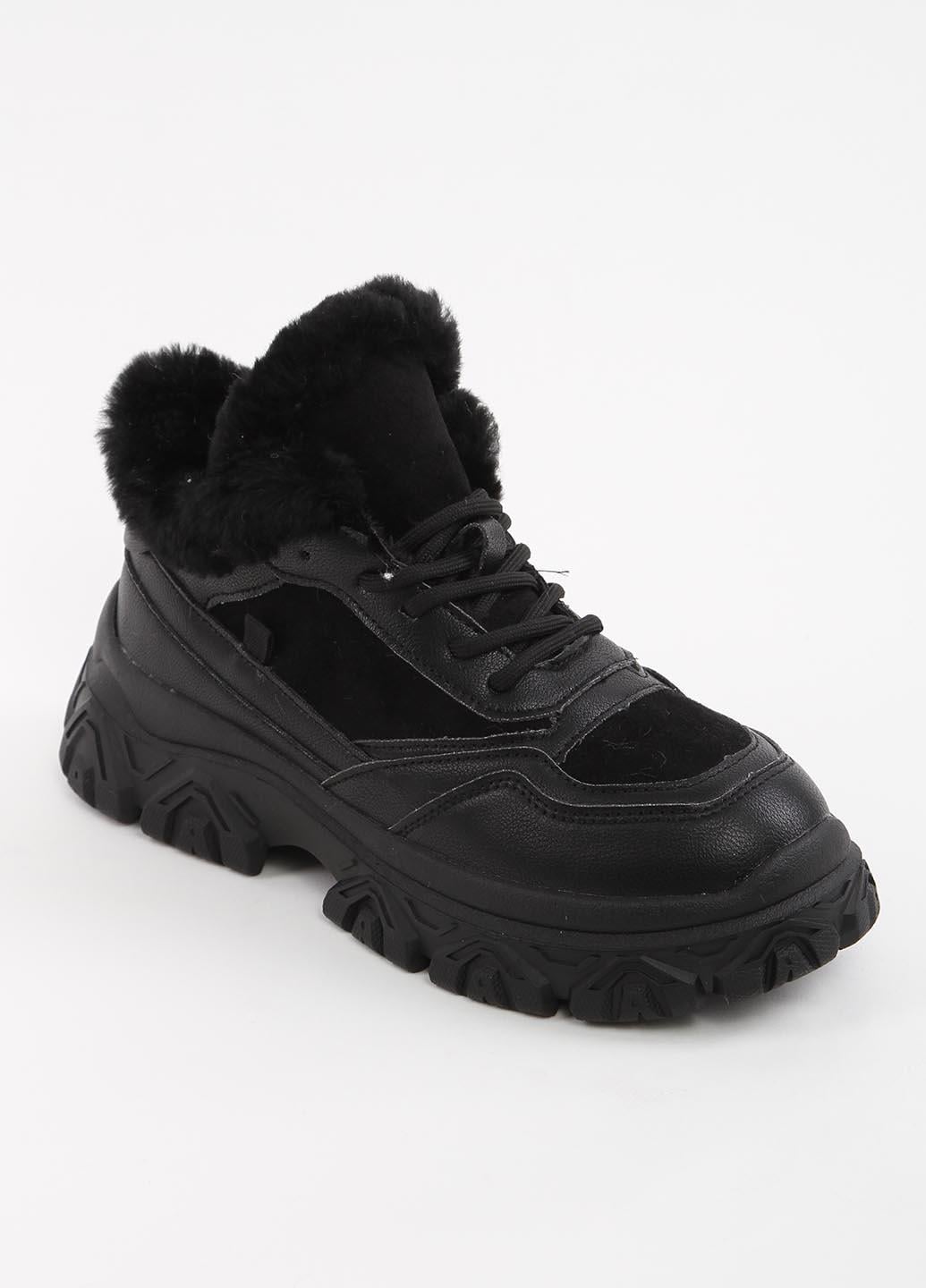 Кроссовки женские зимние р. 36 Черный (338823_36)