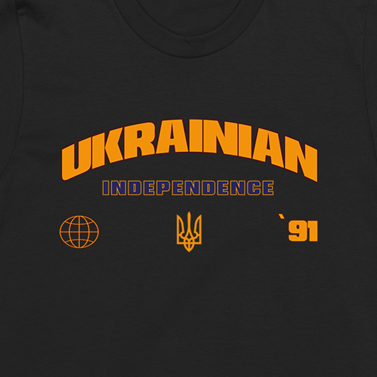 Футболка мужская патриотическая Ufree с принтом "Ukranian independence" 3XL Черный (20102-2-3XL) - фото 2 Футболка мужская патриотическая Ufree с принтом "Ukranian independence" 3XL Черный (20102-2-3XL) - фото 2