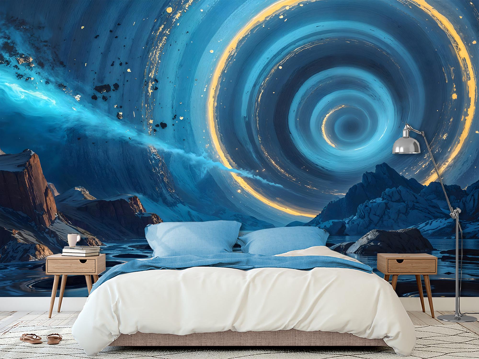 Фотошпалери флізелінові Upstream Портал у каньйоні над озером 368х245 см (SPF-167/7) - фото 3 Фотошпалери флізелінові Upstream Портал у каньйоні над озером 368х245 см (SPF-167/7) - фото 3