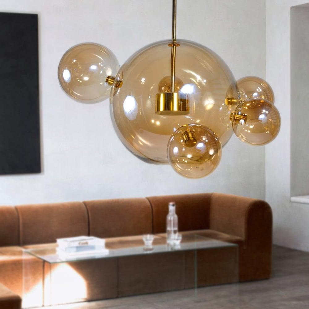 Подвес Led Bubbles 5 1 Amber (2309-2606-shl)