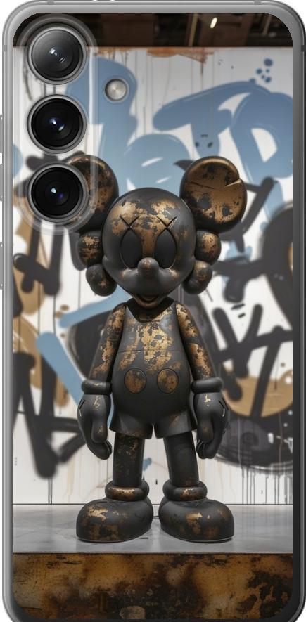 Чехол на Samsung Galaxy S24 Bronze kaws v2 (6098u-3390-42517)
