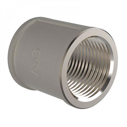 Муфта соединительная V&G VALOGIN ВхВ 1/2" никель (VG-204101)