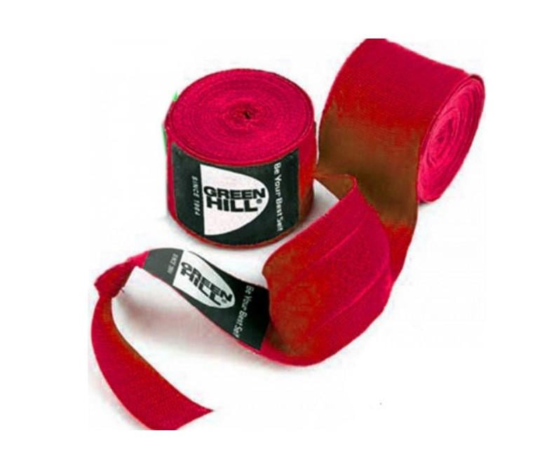 Бинты боксерские Green Hill BC-6232a 2,5 м Красный (6936116104460)