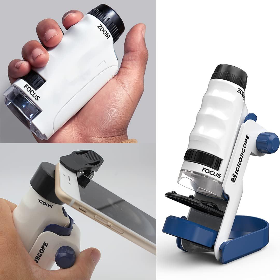 Микроскоп детский с подсветкой и аксессуарами (2133527931) - фото 5