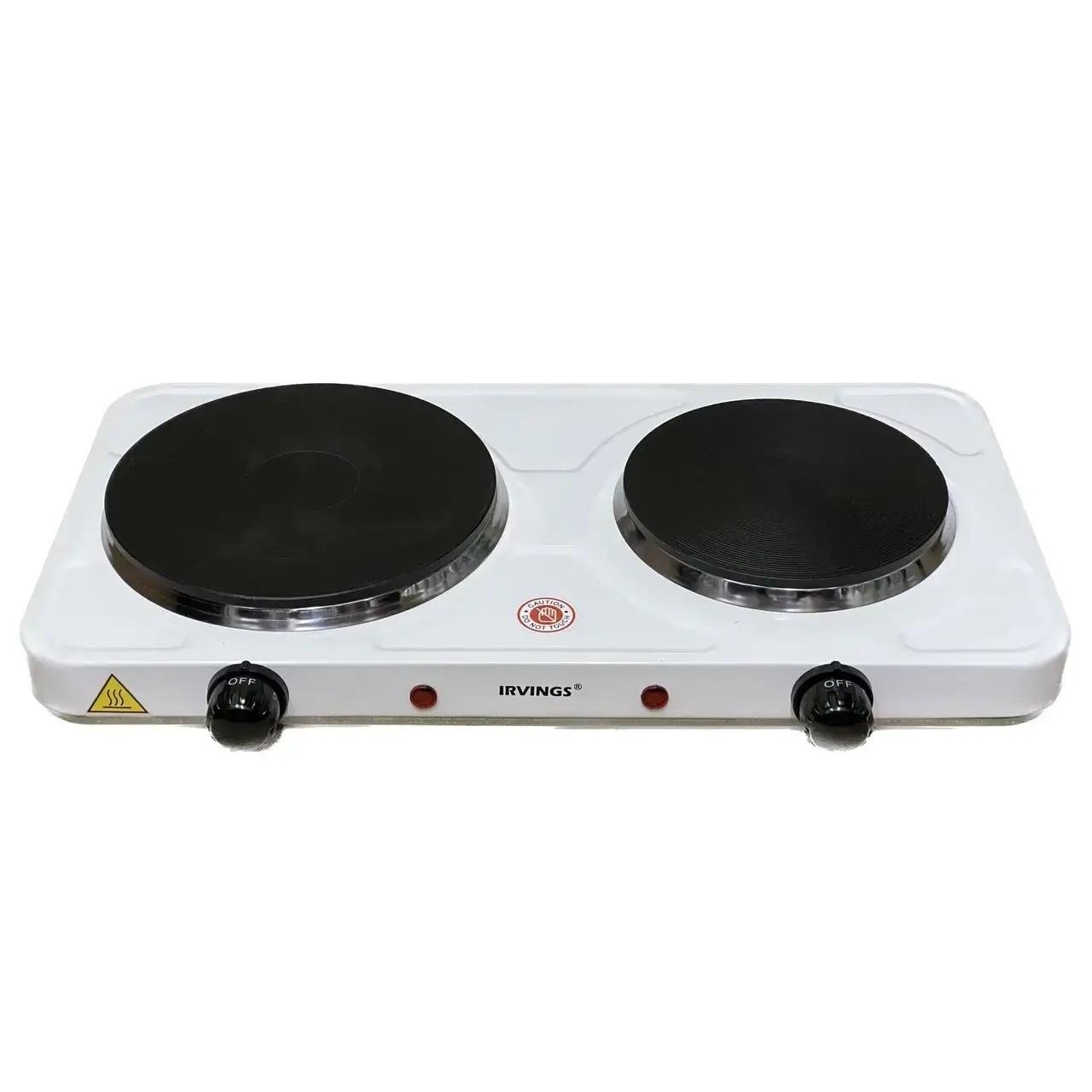 Плита настольная Irvings Electric Double Hot Plate 3000 Вт (IHPDE02)