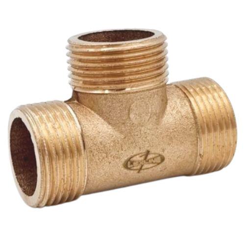 Трійник прохідний Lexline К.0217-1" ННН посилений латунь - фото 3 Трійник прохідний Lexline К.0217-1" ННН посилений латунь - фото 3