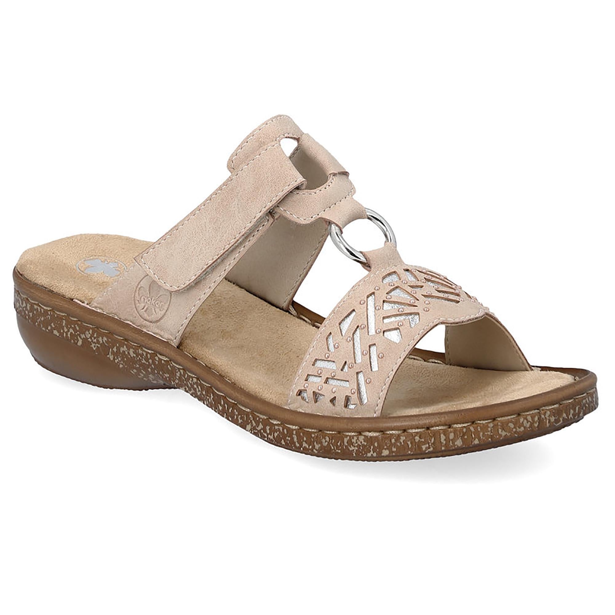 Шлепанцы женские летние RIEKER р. 41 Розовый (060208-41)