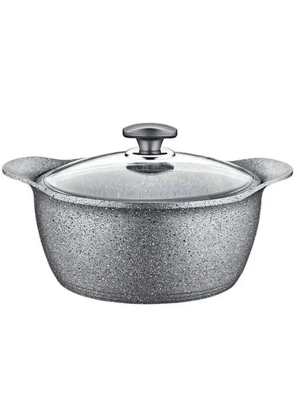Кастрюля с крышкой OMS 3120.01.11 4,55 л Grey (14392434)