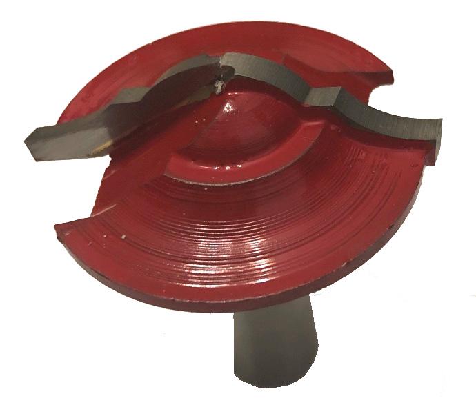 Фреза фигурная псевдофиленка с напаянными пластинами ВК-8 (К2510)