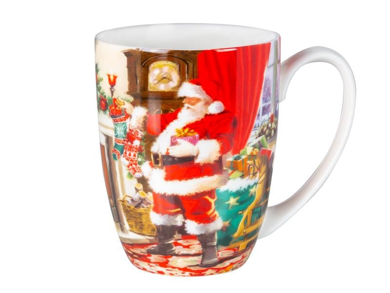 Чашка фарфоровая Lefard Новогодняя коллекция 370 мл (985-205)