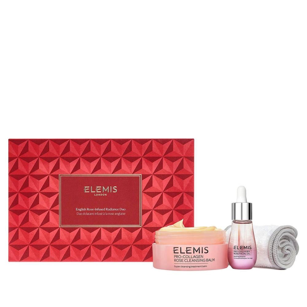 Подарочный набор Elemis Pro-Collagen English Rose-Infused Radiance Duo для очищения кожи (49)