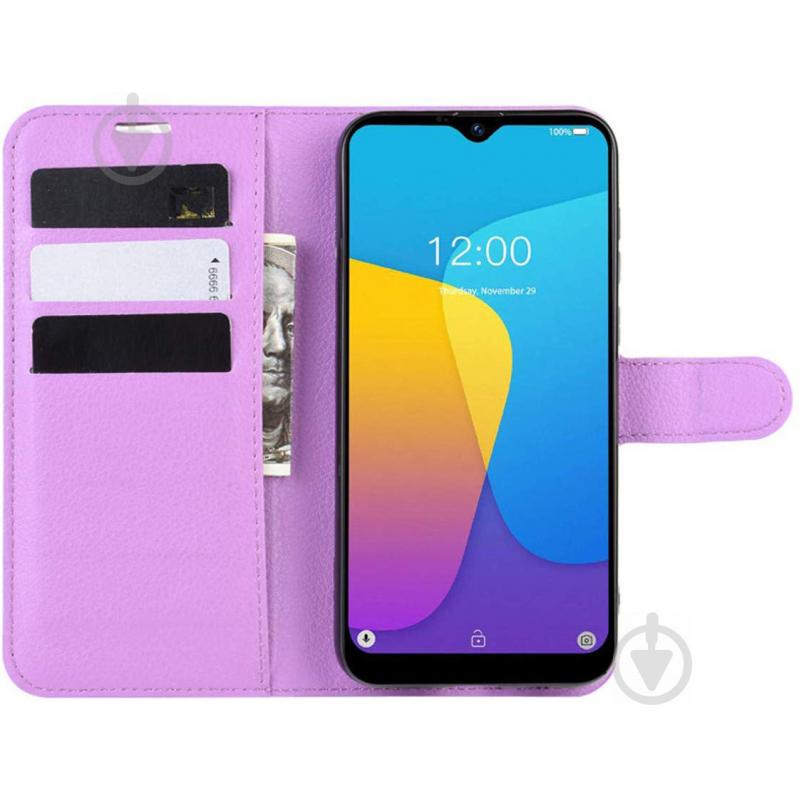 Чехол-книжка Litchie Wallet для Doogee Y8C Violet (hub_IeDS63340) - фото 5