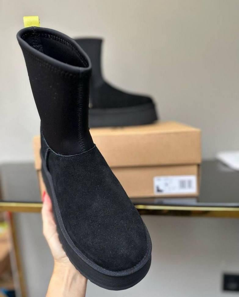 Уги жіночі UGG Classic Dipper Boots р. 41 Чорний (16460) - фото 10 Уги жіночі UGG Classic Dipper Boots р. 41 Чорний (16460) - фото 10