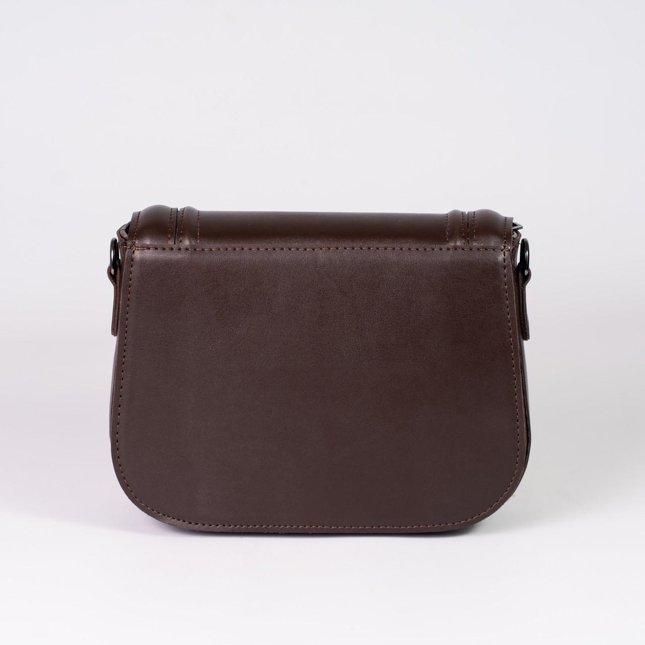 Сумка женская кросс-боди XENIA № 20-24 Коричневый - фото 3