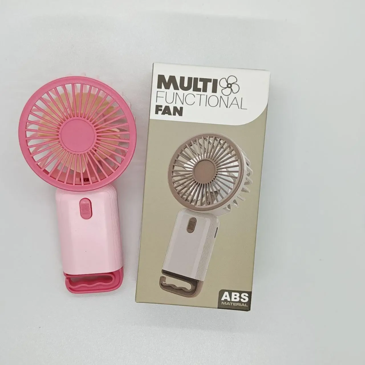 Мини-вентилятор Multi Fan RL-07 USB Розовый (10457) - фото 2