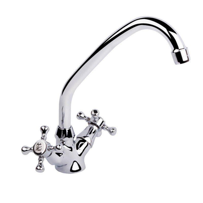 Смеситель для кухни Q-tap ​​Mayfair CRM 271K латунь Хром (QTMAYCRM271K)