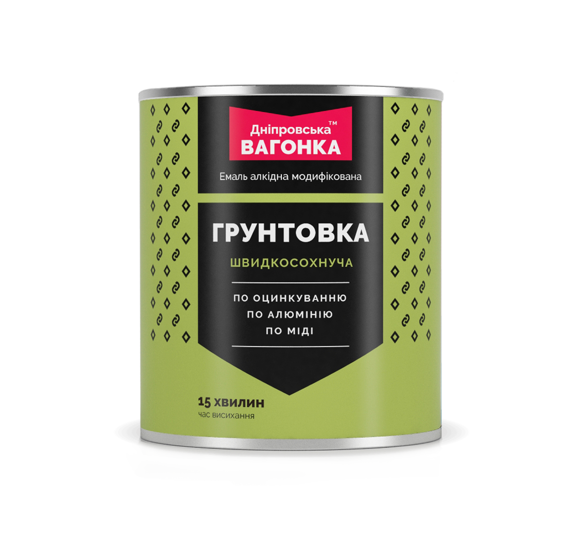 Ґрунтовка швидкосохнуча Дніпровська вагонка світло-сірий (1кг) - фото 2 Ґрунтовка швидкосохнуча Дніпровська вагонка світло-сірий (1кг) - фото 2