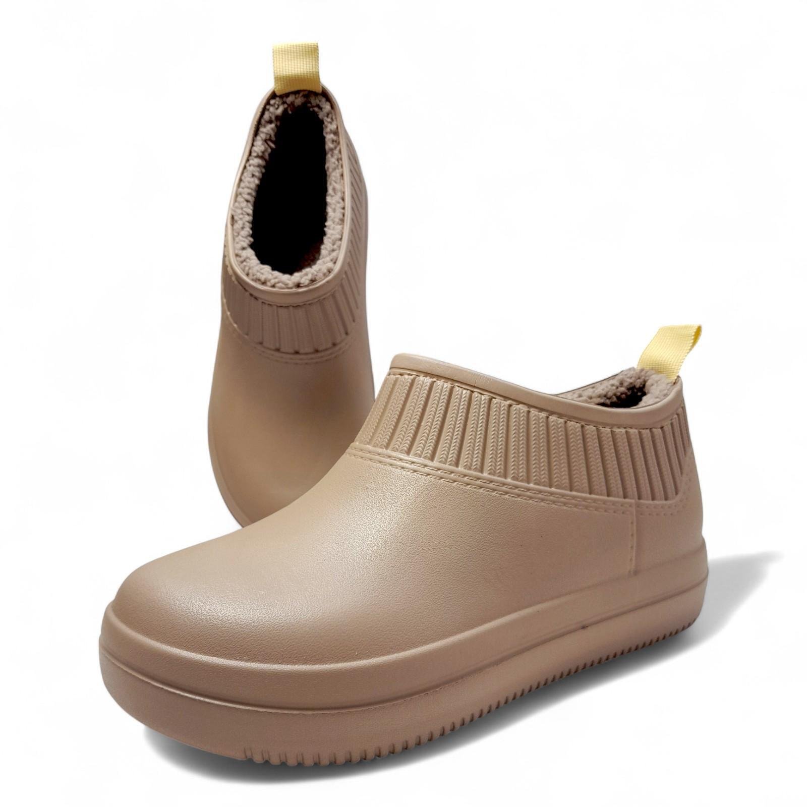 Галоши женские зимние Krok р. 39 25 см Бежевый (2807744112) - фото 6