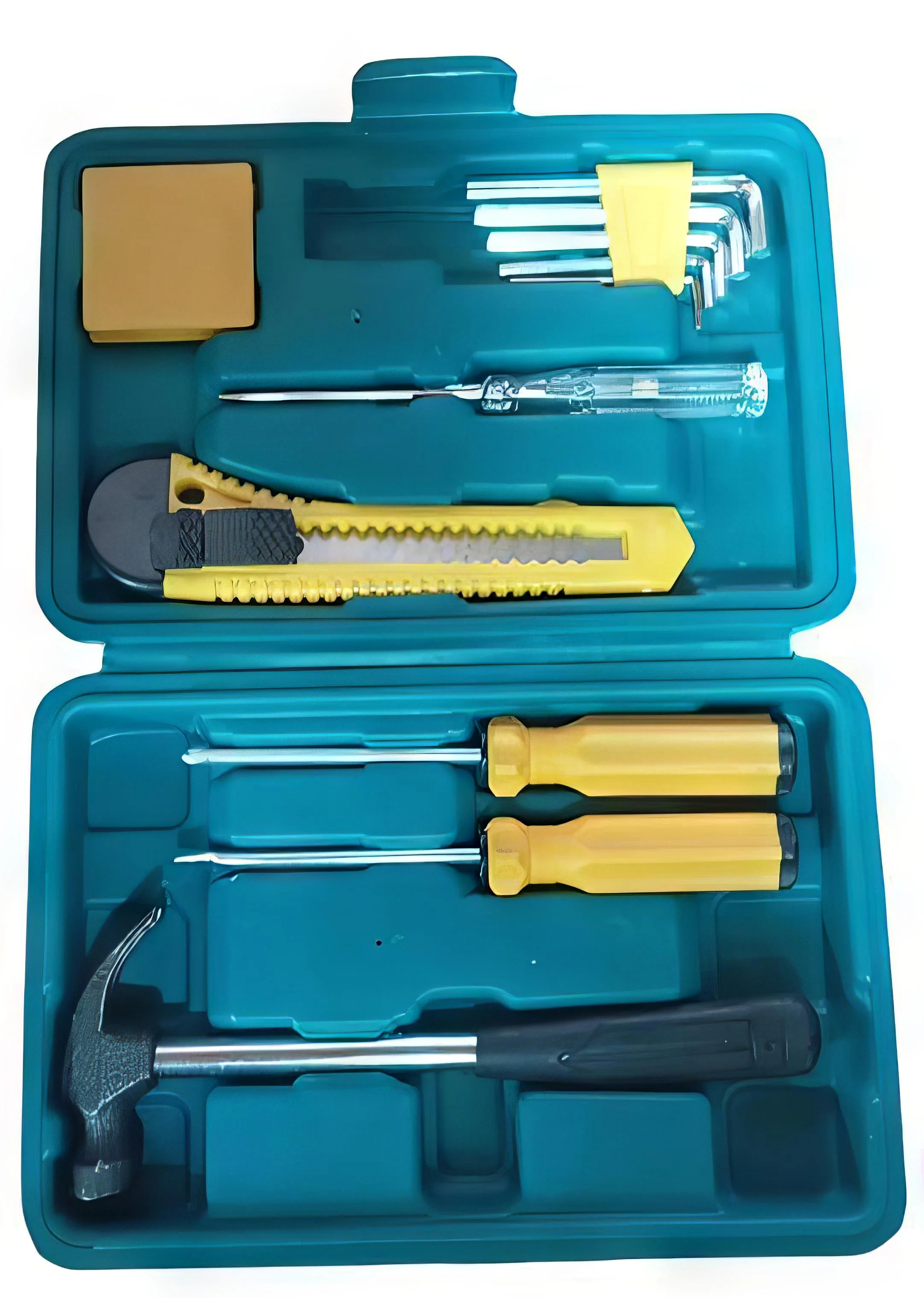 Набор инструментов многофункциональный с молотком 6 пр. в кейсе