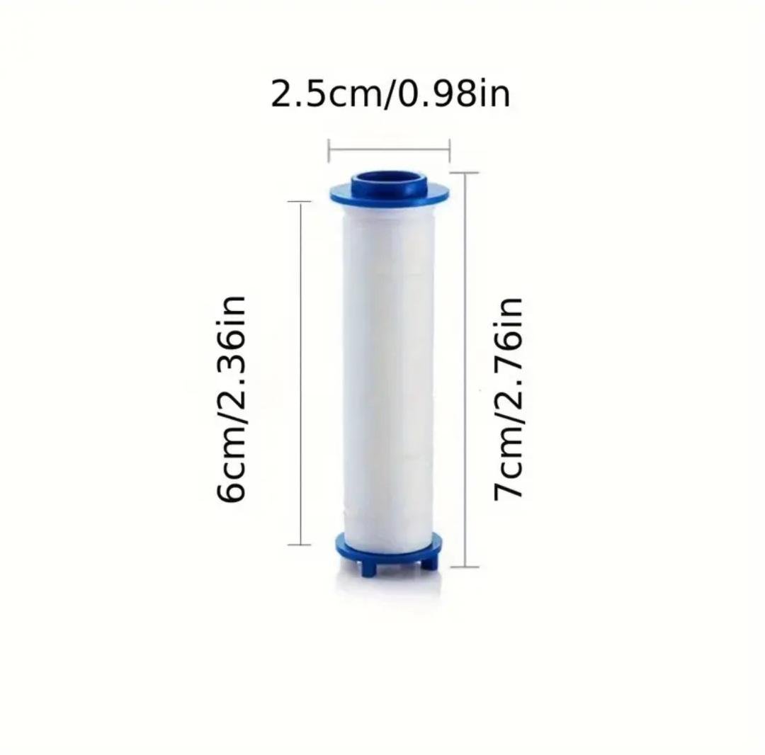 Змінний бавовняний фільтрувальний картридж у душ для очищення жорсткої води та видалення хлору/фториду (2600942740) - фото 16