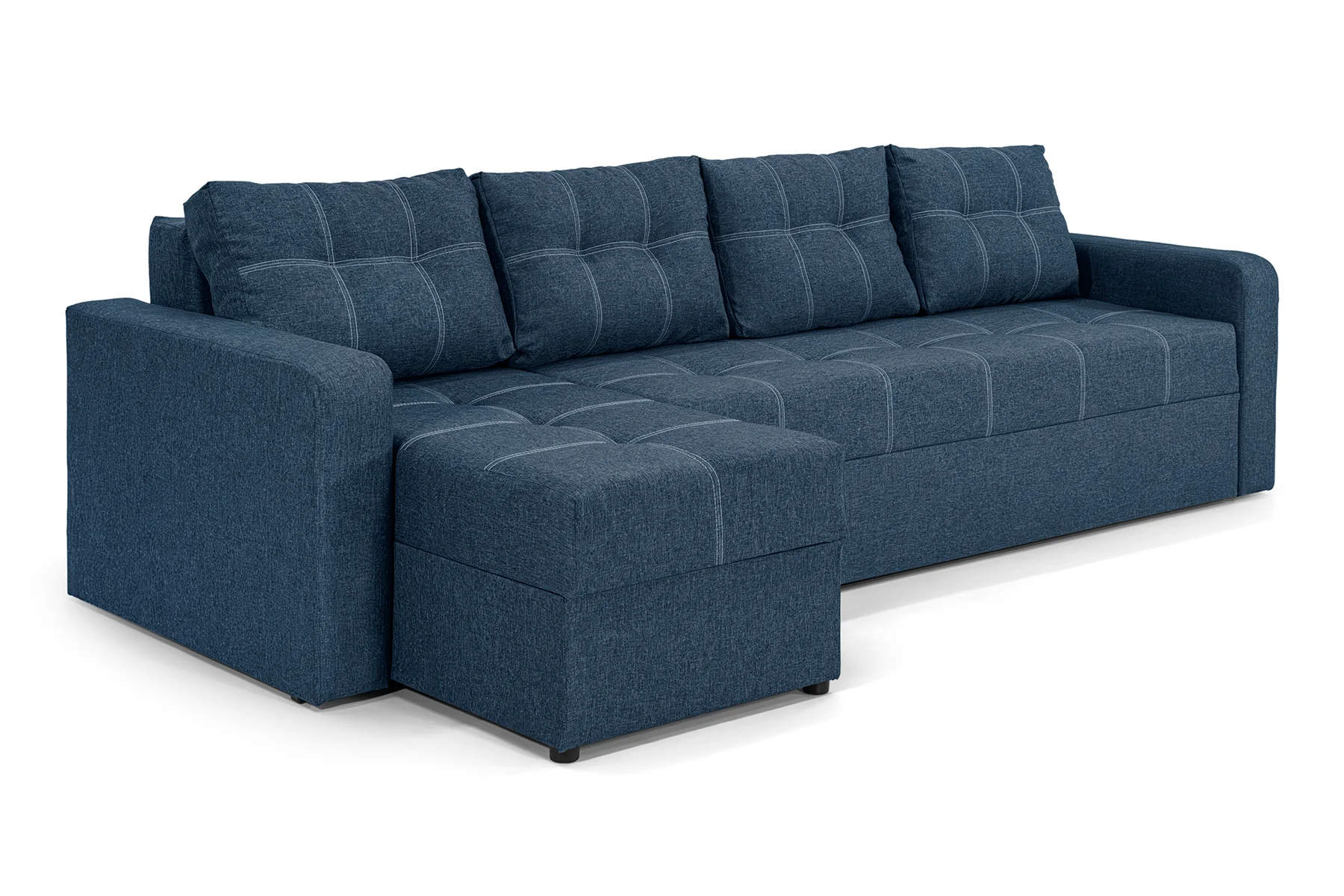 Диван угловой Хеопс Плюс 290х150 см Джинсовый (28118897)