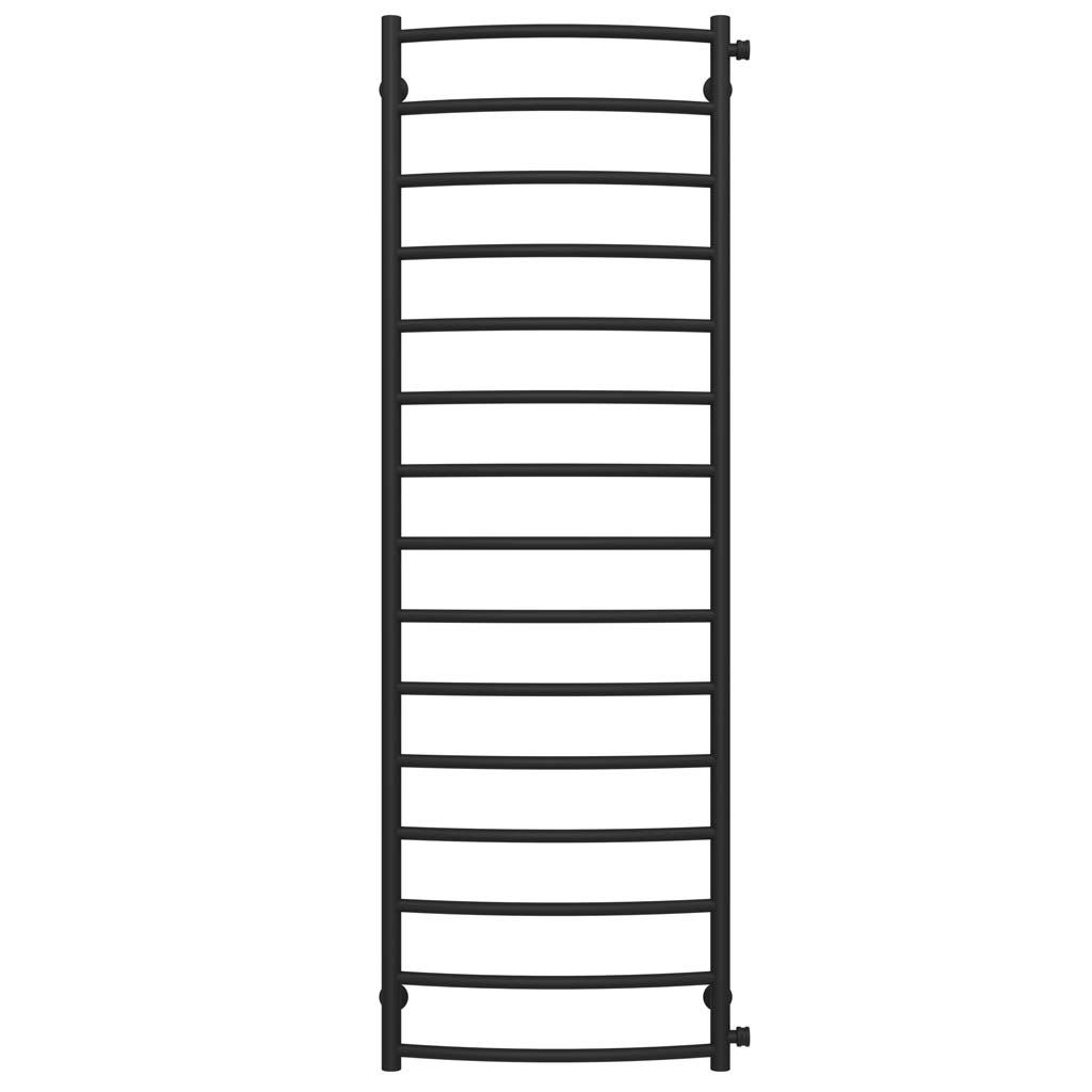 Рушникосушарка водяна Deffi Класік П15 бокове праве підключення нержавіюча сталь 500х1600 мм Чорний (C.DK.160.50.15.B.C)