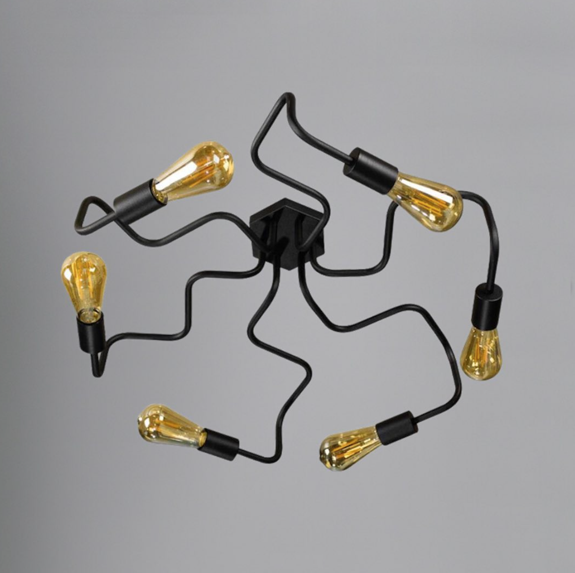 Люстра-паук MSK ELECTRIC Laminari NL5526-6