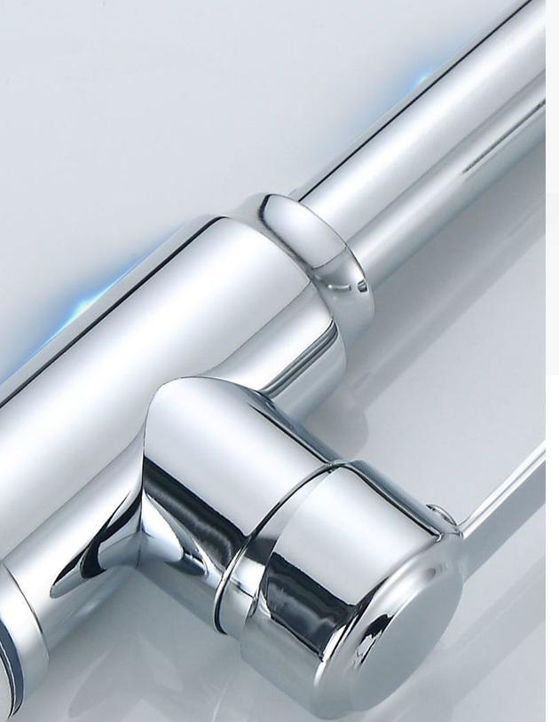 Смеситель высокий Sofo Su_01 для мойки хромированный однорычажный для горячей и холодной воды - фото 7