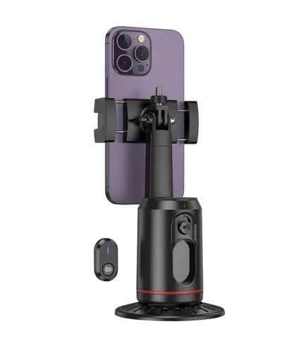 Штатив с автоматическим отслеживанием Hoco PTZ 1200 mAh Black (K23) - фото 3 Штатив с автоматическим отслеживанием Hoco PTZ 1200 mAh Black (K23) - фото 3