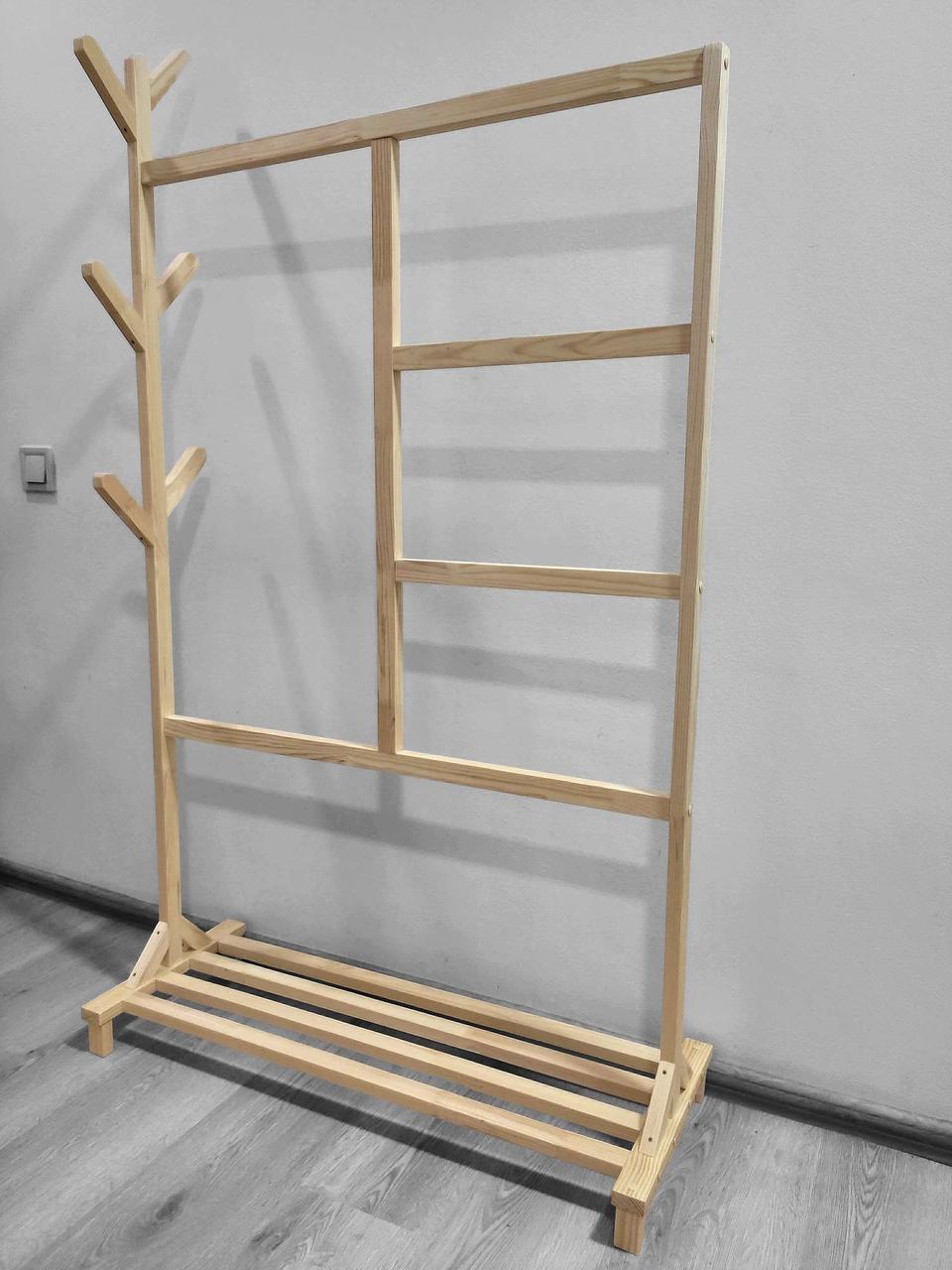 Стойка-вешалка для одежды деревянная (2494301018) - фото 5 Стойка-вешалка для одежды деревянная (2494301018) - фото 5