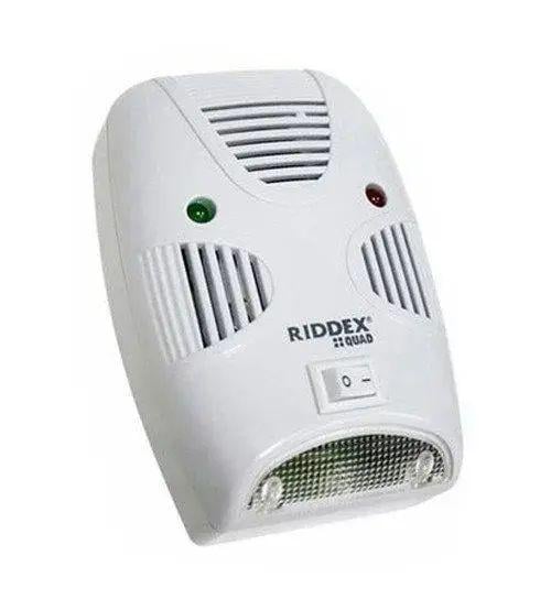 Відлякувач гризунів та комах ультразвуковий Pest Repelling Aid Riddex 100 кв. м. електромагнітний з індикатором (opt-15033)