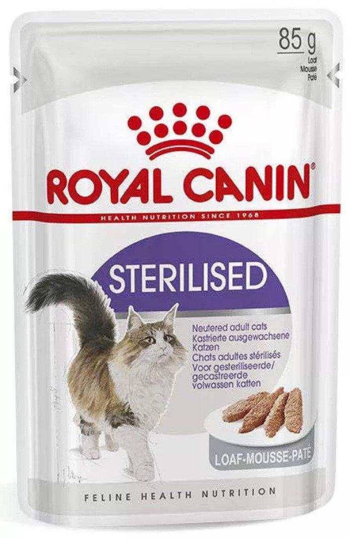 Корм вологий для стерилізованих котів Royal Canin Sterilised Loaf 85 г (9003579003923)