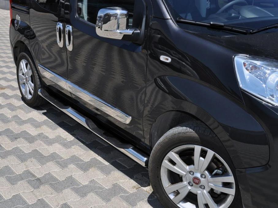 Боковые трубы CAN для Peugeot Bipper нержавеющая сталь Хром