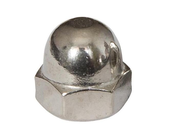 Гайка Steelfix М3 DIN1587 ковпачкова нержавіюча сталь А2 К 10 шт. (119569)