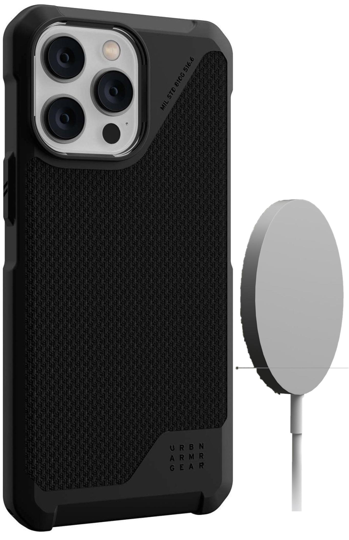 Чехол противоударный UAG Metropolis LT FIBR MagSafe для Iphone 14 Pro Max (6.7") Black 114051113940