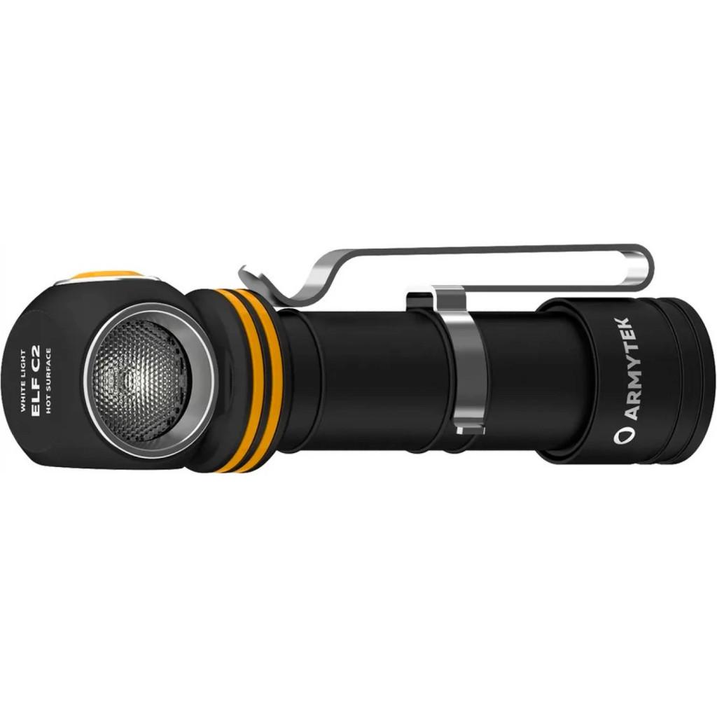 Фонарь Armytek ELF C2 Micro-USB White (F05102C) - фото 2